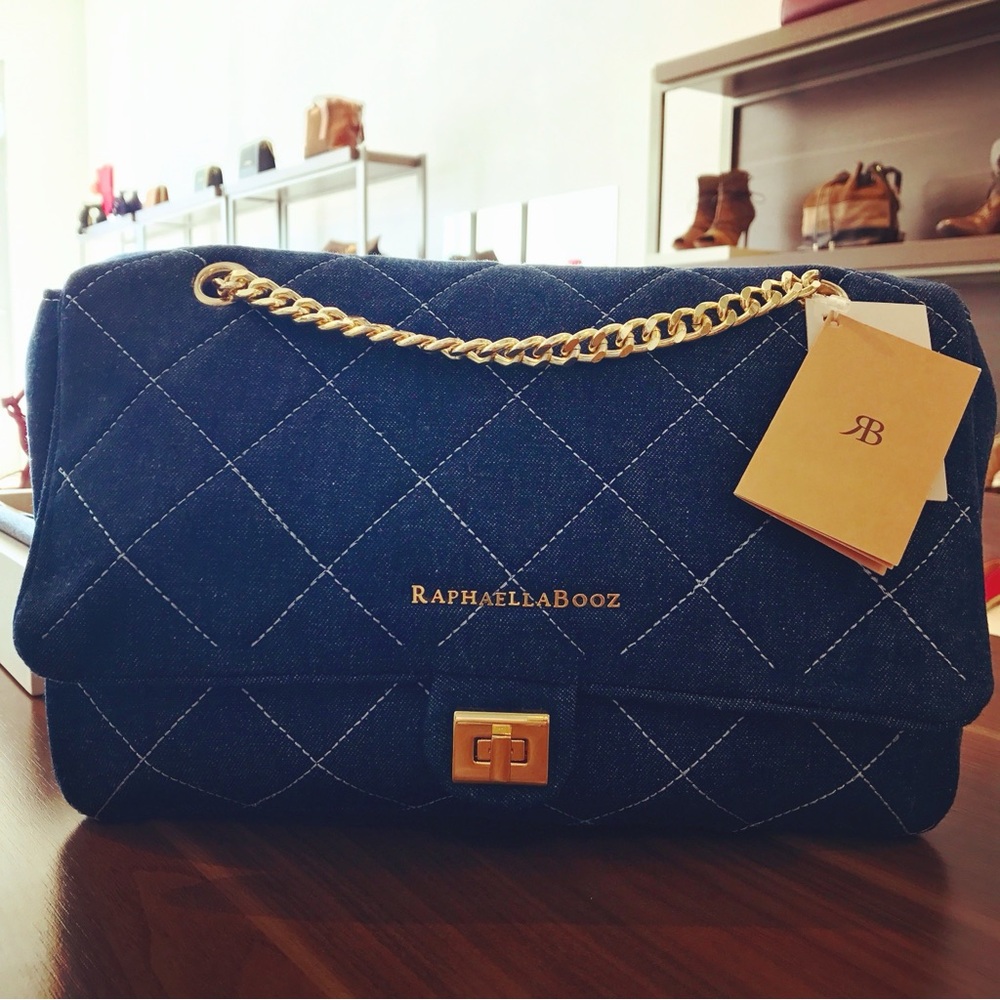 Brazilian Dark Denim Bag